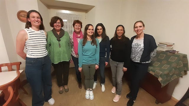 Von links: Regine Teller, Esther Jeck, Denise Jolliet, Fabienne Mahrer, Bea Schreiber, Kumari Galizia, Melanie Sailer