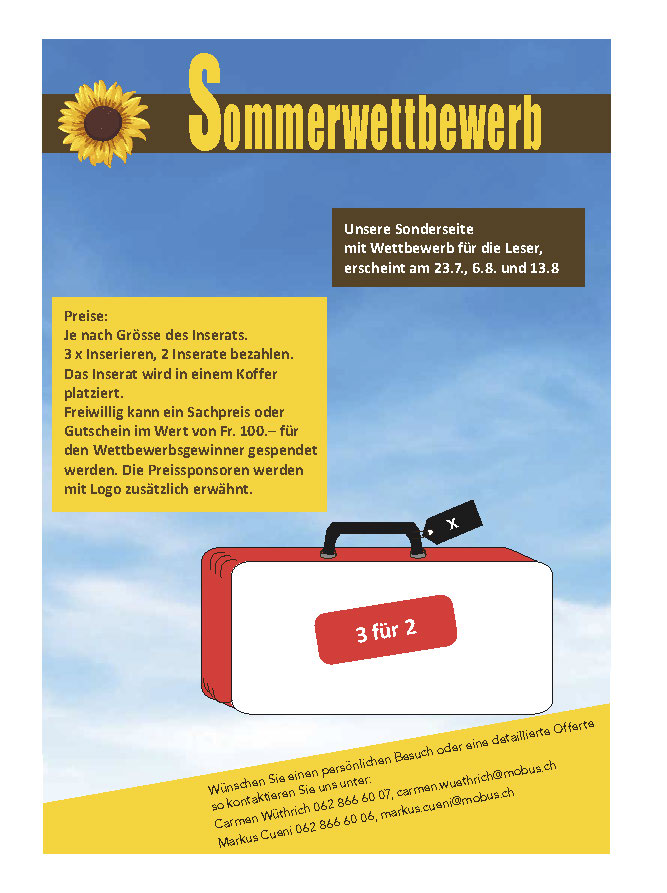 Sommerwettbewerb