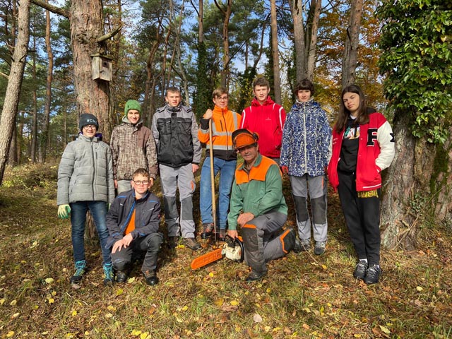 Die Firmanden arbeiteten fleissig mit. Foto: zVg
