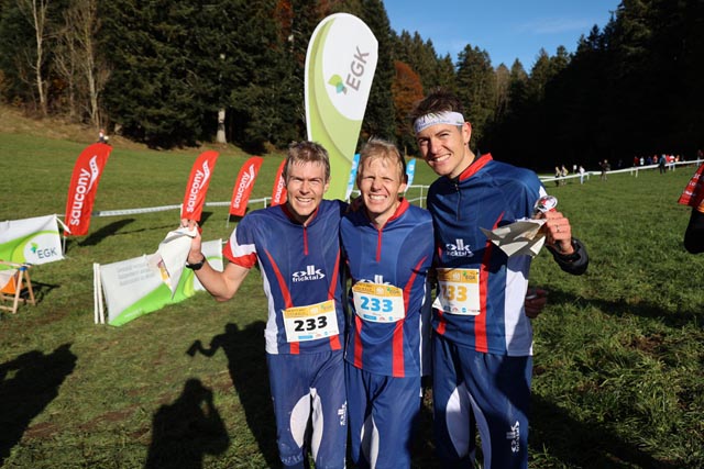 Andreas, Thomas und Mathias Kyburz. Foto: zVg