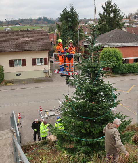 Das Helferteam des Verschönerungsvereins Kaisten hat ganze Arbeit geleistet. Foto: zVg
