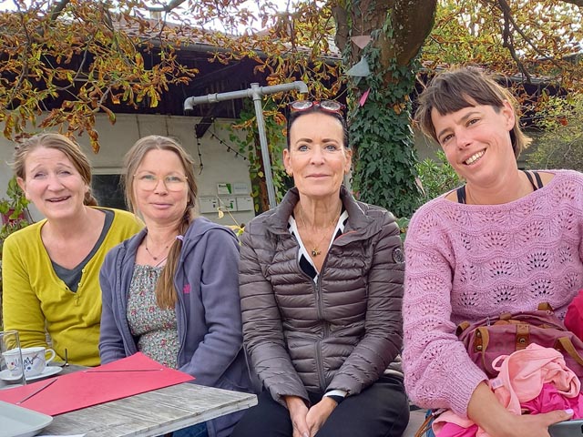 Die Initiantinnen (von links): Irene Blaha, Daniela Wettstein, Béa Bieber, Dorothea Rottmann. Foto: zVg