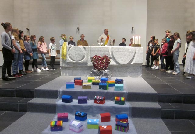 Dankesgottesdienst zum Versöhnungsabschluss in der Kirche Zeihen. Foto: Daniela Grether