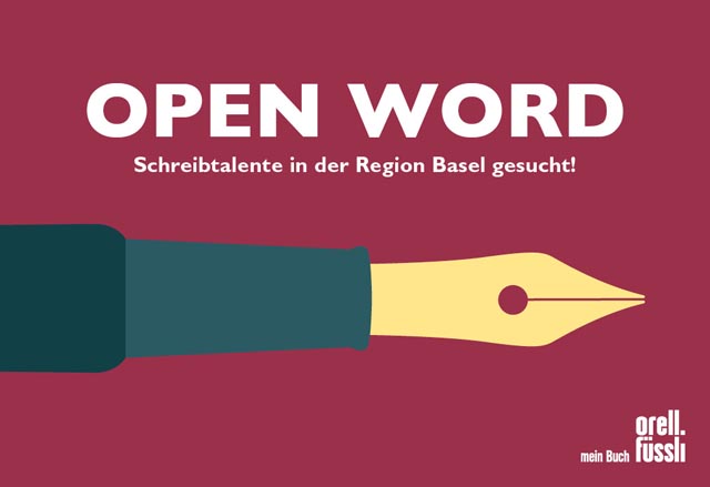Orell Füssli lanciert regionalen Schreibwettbewerb Open Word