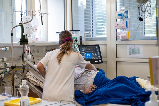 Blick in die Intensivstation des KSB. Foto: zVg