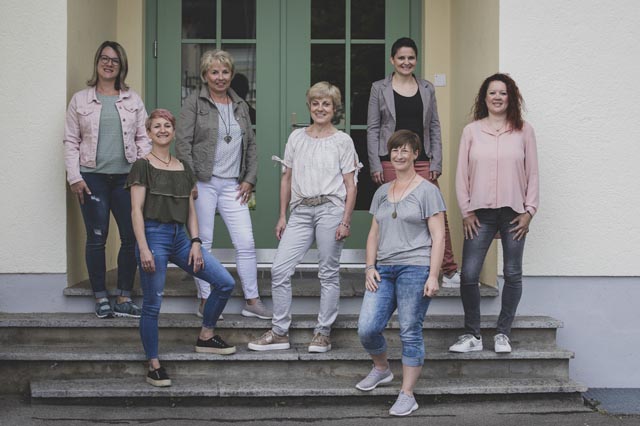 Der neue Vorstand der Frauen Herznach-Ueken. Foto: zVg