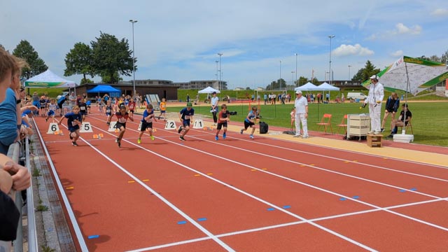 Jugi Zeiningen am UBS Kids Cup. Foto: zVg