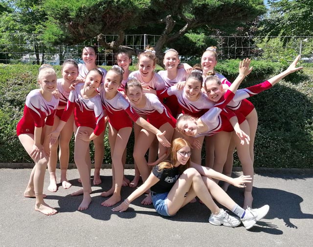 Die Mädchenriege Herznach startete in die Getu-Saiso. Foto: zVgn