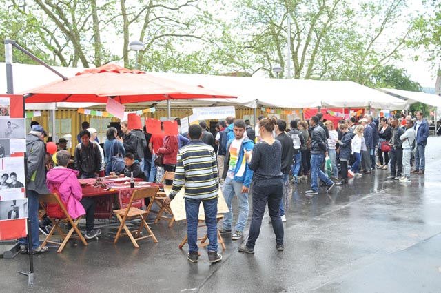 Bild vom Flüchtlingstag 2019 in Baden. Foto: zVg