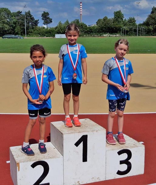 Die Jüngsten auf dem Podest. Foto: zVg