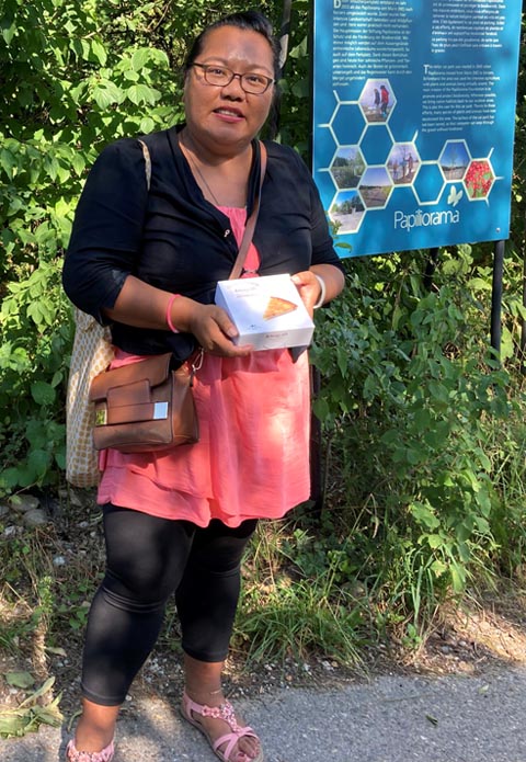 Leda Weber hatte die Reise organisiert. Foto: Maya Skillman