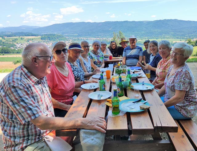 Grillplausch des Mumpfer Ü-60-Turnens. Foto: zVg