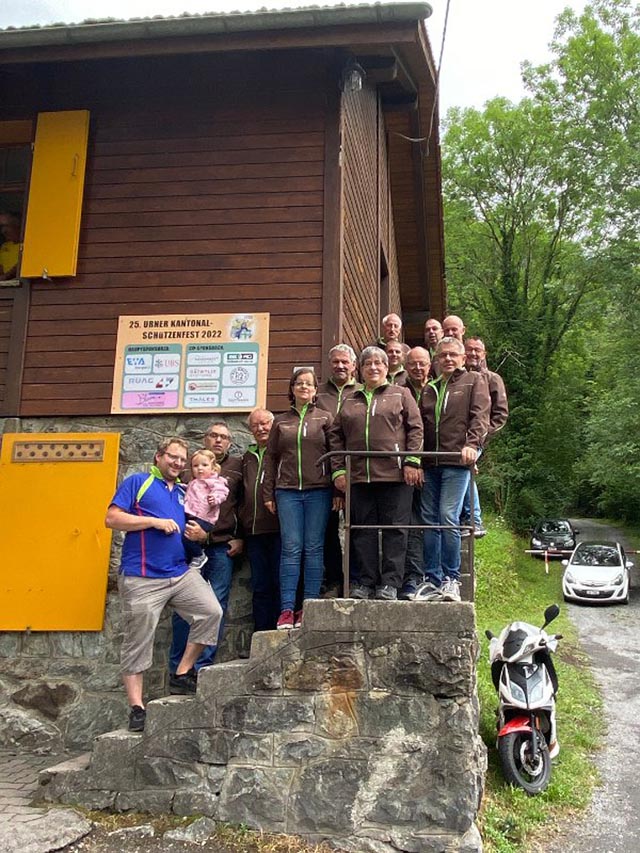 Gruppenfoto der Sulzer Talschützen. Foto: zVg