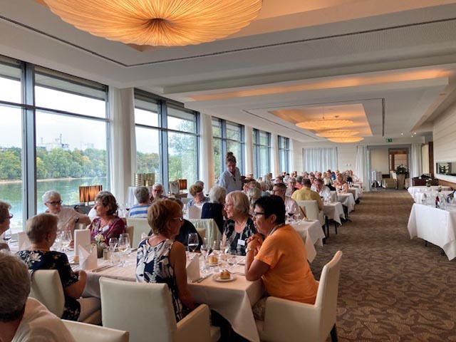 Die GFV-Helfer*innen genossen einen geselligen Abend. Foto: zVg