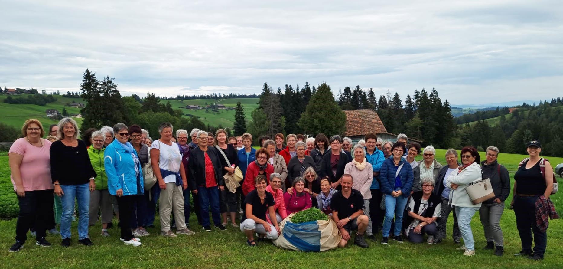 Die Landfrauen genossen ihren Ausflug ins Entlebuch. Foto: Edith Hasler