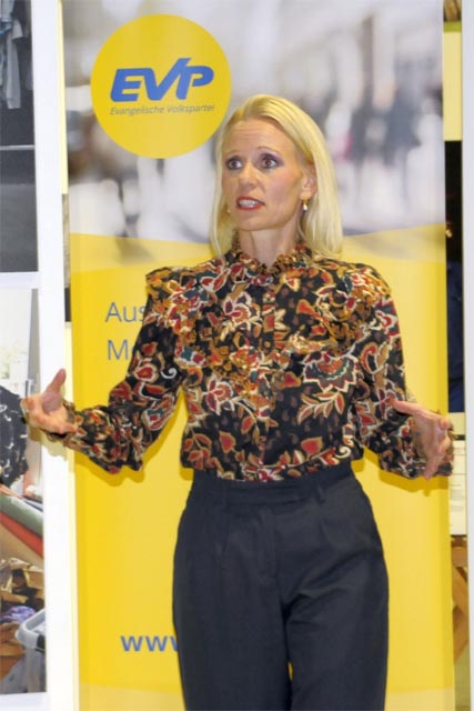 Kandidiert für den Ständerat: EVP-Nationalrätin Liliane Studer. Foto: zVg