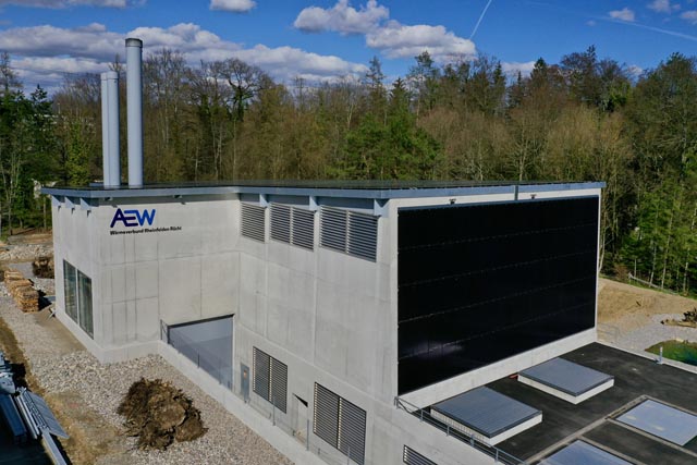 Holzheizzentrale Rheinfelden Rüchi. Foto: zVg