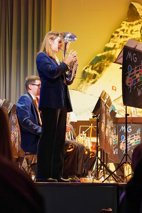 Fiona Näf glänzte bei ihrem Solo. Foto: zVg