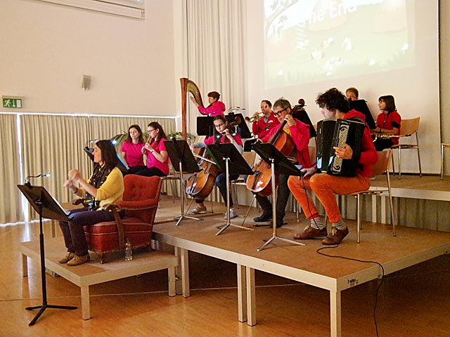 Die Musikschule Unteres Fricktal hatte die 3. und 4. Klassen zu einem musikalischen Vormittag eingeladen. Foto: zVg