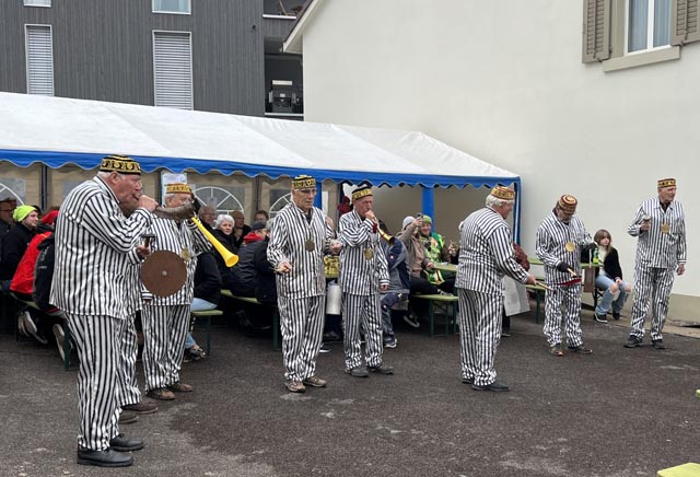 Darf an keinem 11.11. fehlen: Der Auftritt der alten Garde. Foto: Delian Hörth