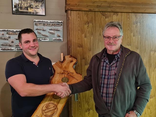 Max Hug wurde für 50 Jahre Mitgliedschaft geehrt. Foto: zVg