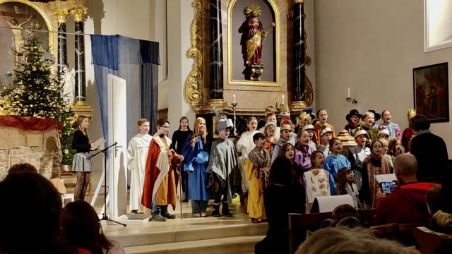 Krippenspiel Kaisten Foto: Silvia Walker-Rehmann