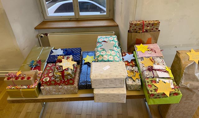 45 Kinder erhielten Weihnachtsgeschenke. Foto: zVg