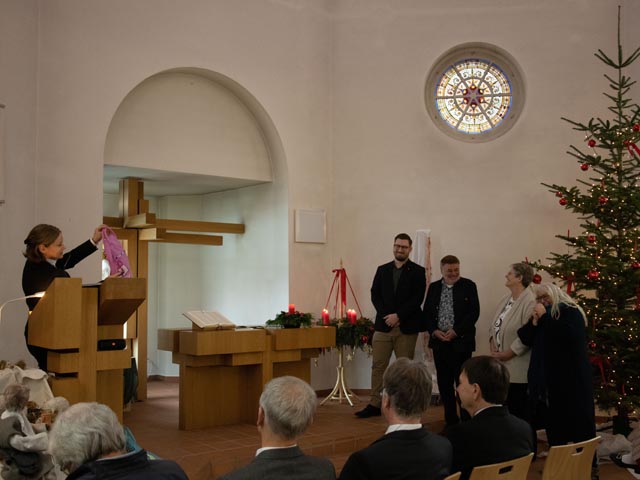 Rucksäcke mit auf den Weg. Foto: Nicole Weilenmann, Stein