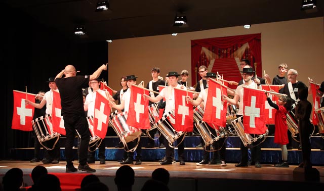 Die Musikanten der MG Wittnau gaben alles. Foto: zVg