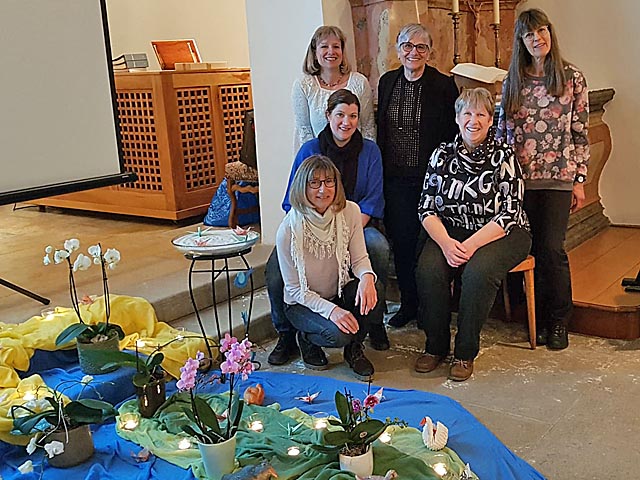 Das Obermumpfer Vorbereitungsteam. Foto: zVg