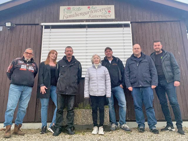Neuer Vorstand Familiengartenverein Kaiseraugst. Foto: zVg