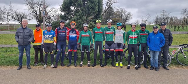 Die VCK-Familie nach dem Kornbergrennen. Foto: zVg