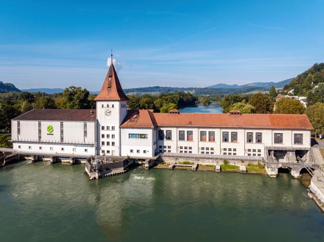 Private Einsprachen verzögern aktuell den wichtigen Neubau des Wasserkraftwerks in Aarau. Foto: zVg