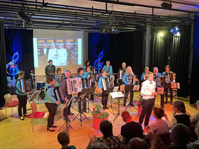 Das Harmonika-Orchester Möhlin. Foto: zVg