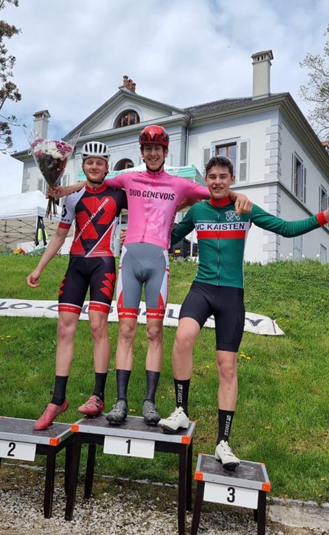 Lars Emmenegger wurde dritter. Foto: Toni Müller