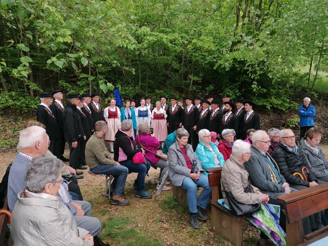 Maiandacht in der Chorndlete-Kapelle. Foto: zVg