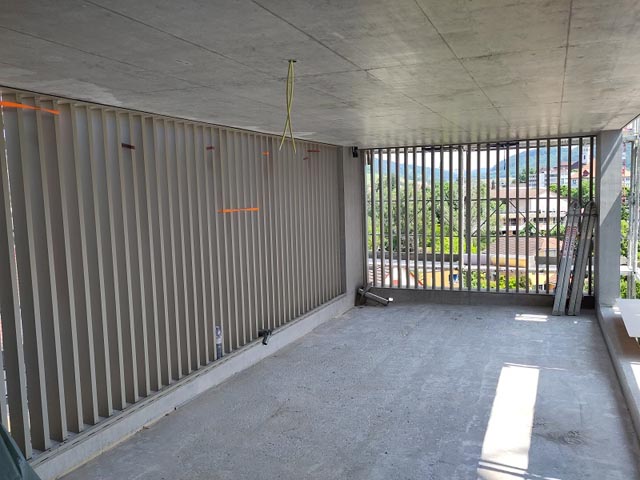 Neubau Balkon. Foto: zVg