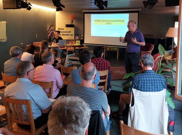 Jahresversammlung 2023 im Odeon Brugg. Foto: zVg