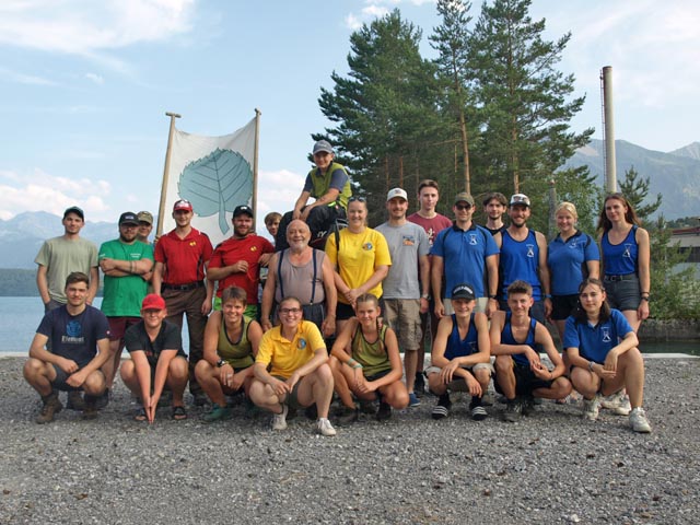 Gruppenbild Fricktaler Pontonier-Sportvereine. Foto: zVg