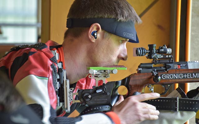 Der Villmerger Nationalliga-A-Schütze Matthias Stöckli gewann liegend seinen ersten Aargauer Meistertitel. Foto: wr