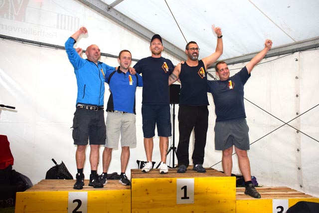 Zweiter Platz für Mario Guarda und Dominik Habiger Foto: zVg