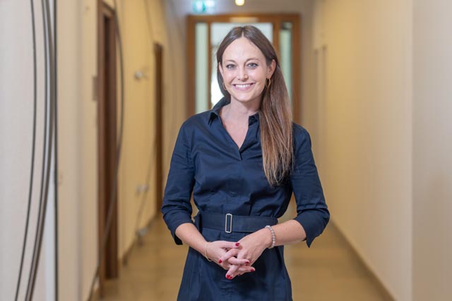 Neue Leiterin Kommunikation der Volkswirtschafts- und Gesundheitsdirektion Basel-Landschaft, Raffaela Bernold. Foto Stadt Aarau