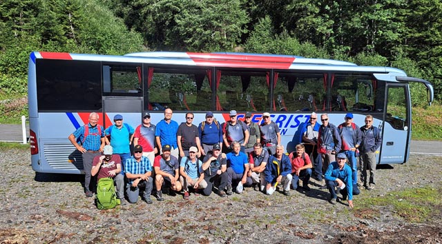 Die Mitglieder des MTV Gipf-Oberfrick auf Reisen. Foto: zVg