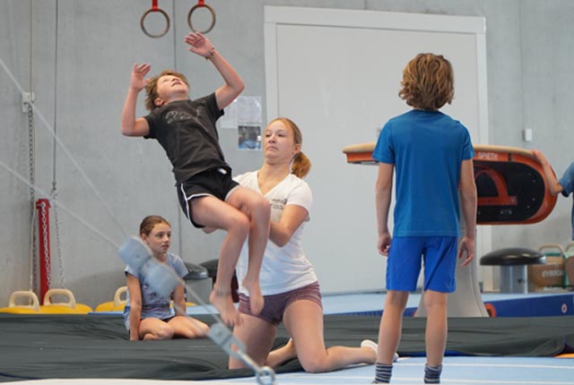 Übernachten im Turnzentrum. Foto: zVg