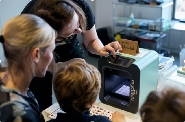 Faszination 3-D-Druck im Stadtmuseum Aarau. Foto: Patrick Besch