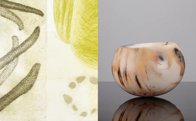 Keramik trifft Druckgrafik