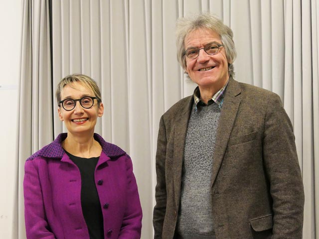 Elisabeth Burgener und Beat Niederberger. Foto: Nathalie Philipp
