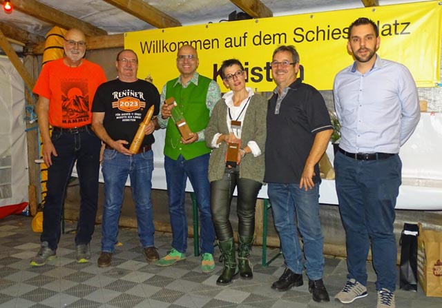 Feldschützen Kaisten feiern gemütliches Absenden