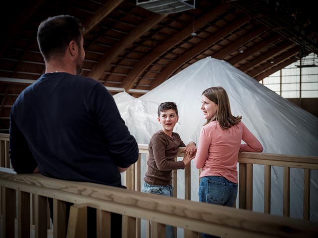 Besucher in der Salina Helvetica in Schweizerhalle. Foto: Schweizer Salinen AG