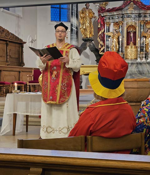 Fasnachtsgottesdienst in Frick. Foto: zVg